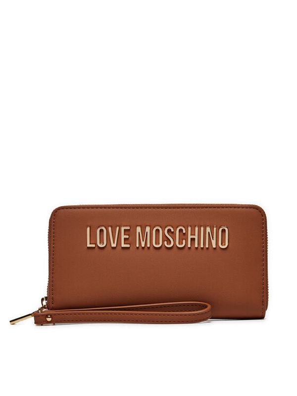LOVE MOSCHINO LOVE MOSCHINO Veliki ženski novčanik JC5620PP1LKD0208 Smeđa