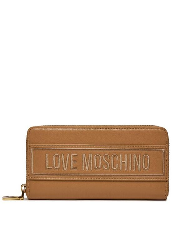 LOVE MOSCHINO LOVE MOSCHINO Veliki ženski novčanik JC5640PP0IKG122A Smeđa