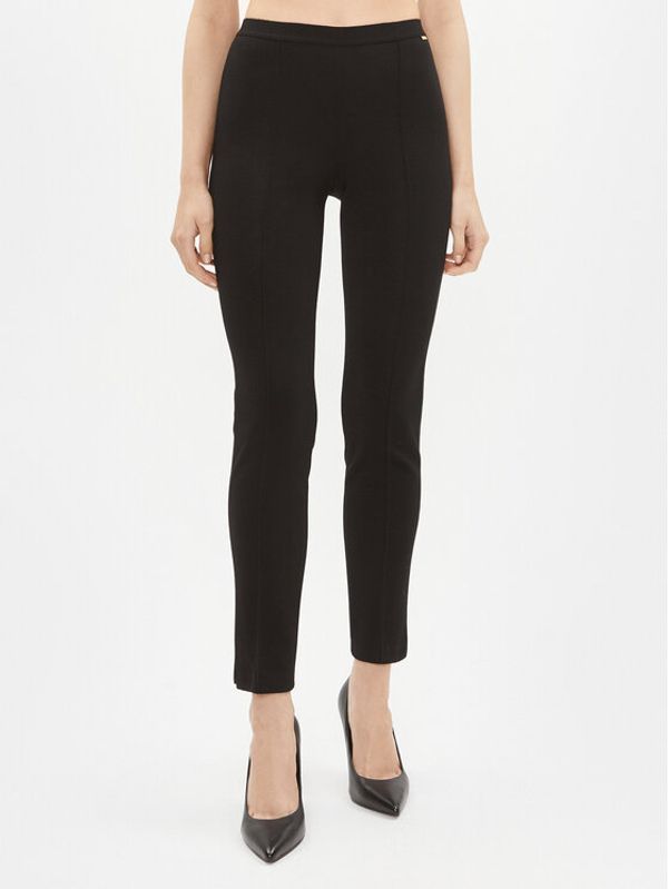 Luisa Spagnoli Luisa Spagnoli Hlače Minuendo N 540282 Crna Regular Fit