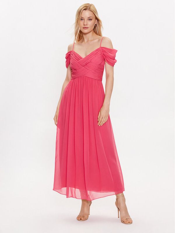 Luisa Spagnoli Luisa Spagnoli Koktel haljina Palagio 539672 Ružičasta Regular Fit