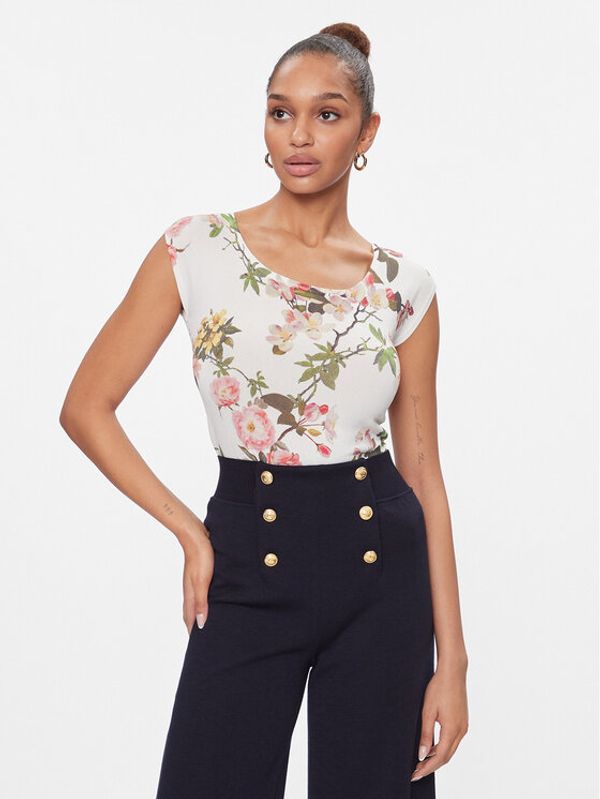 Luisa Spagnoli Luisa Spagnoli Majica Centrica 58253 Bijela Regular Fit