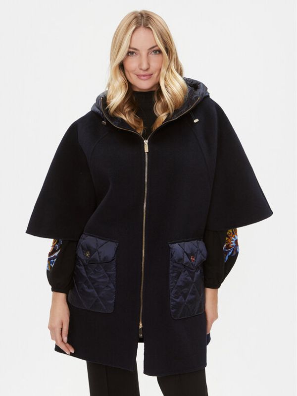 Luisa Spagnoli Luisa Spagnoli Prijelazni kaput Sfida 540306 Tamnoplava Regular Fit