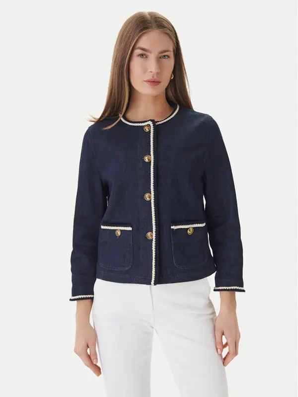 Luisa Spagnoli Luisa Spagnoli Sakoi Vario 542793 Tamnoplava Regular Fit