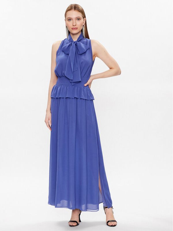 Luisa Spagnoli Luisa Spagnoli Večernja haljina Padova 539673 Ljubičasta Regular Fit