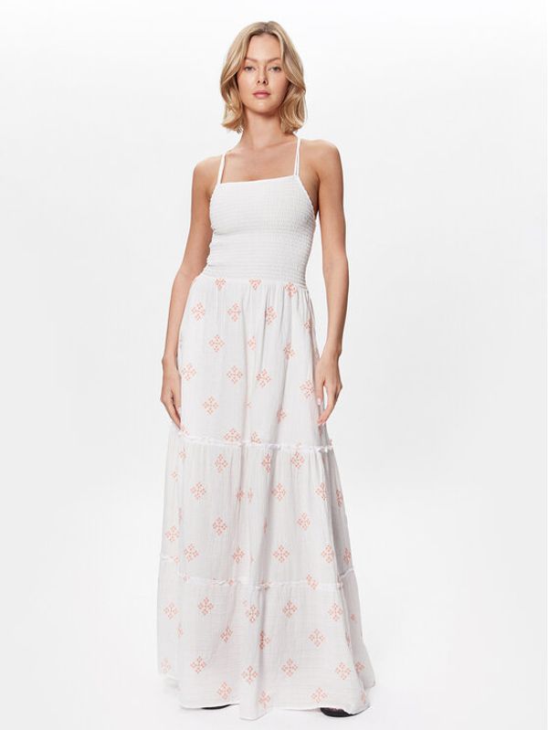 Maaji Maaji Ljetna haljina 2024CLD001 Bijela Regular Fit