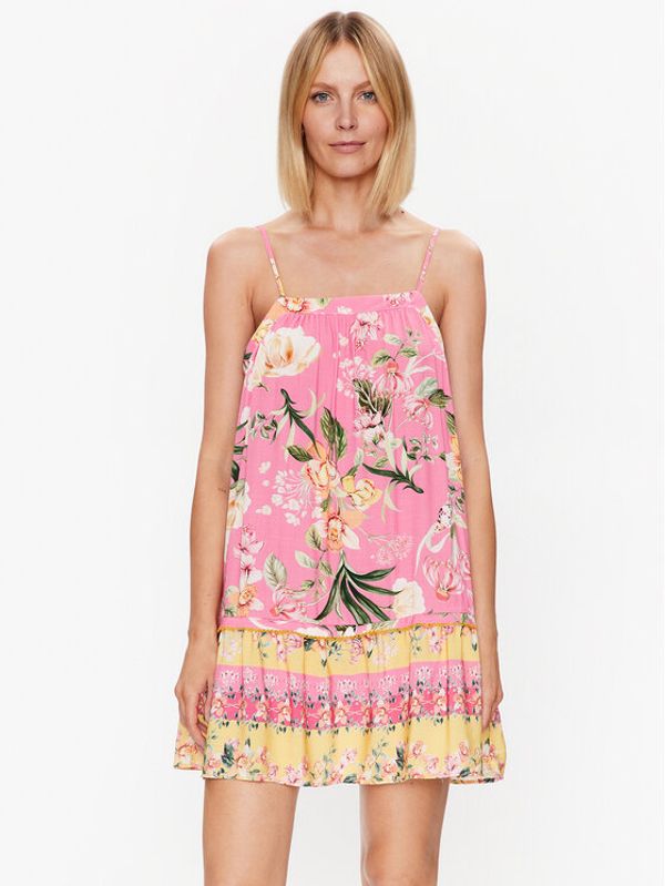 Maaji Maaji Ljetna haljina 2036CSD001 Ružičasta Relaxed Fit