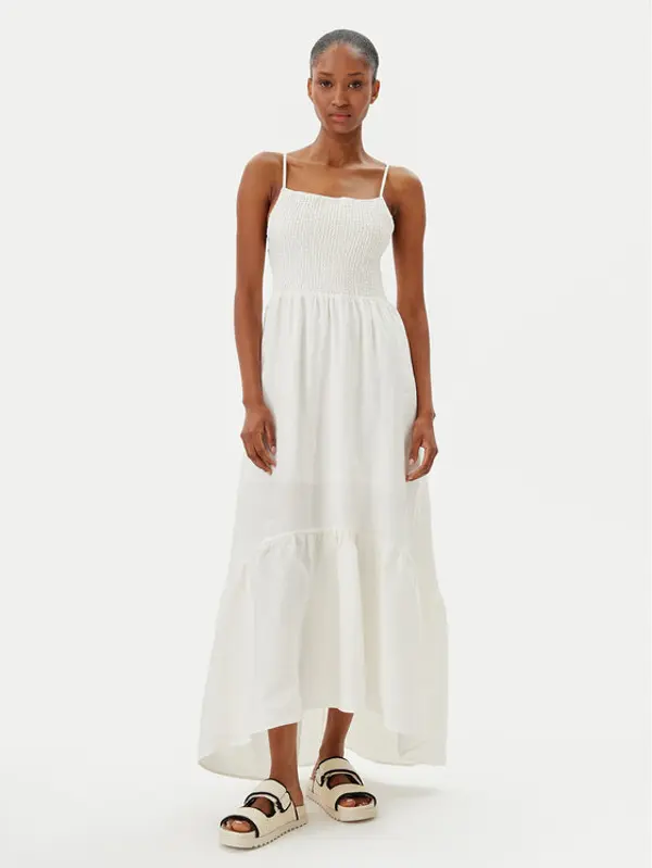 Maaji Maaji Ljetna haljina Isadora PT2123CLD008 Bijela Regular Fit