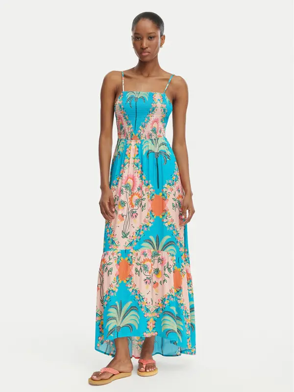 Maaji Maaji Ljetna haljina Isadora PT2123CLD009 Svijetloplava Regular Fit