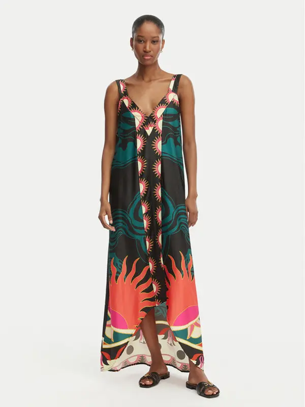 Maaji Maaji Ljetna haljina Lowry PT2309CLD004 Šarena Regular Fit