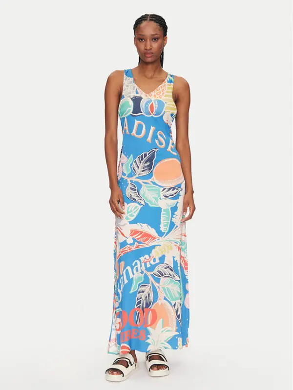 Maaji Maaji Ljetna haljina PT2648CLD001 Plava Regular Fit