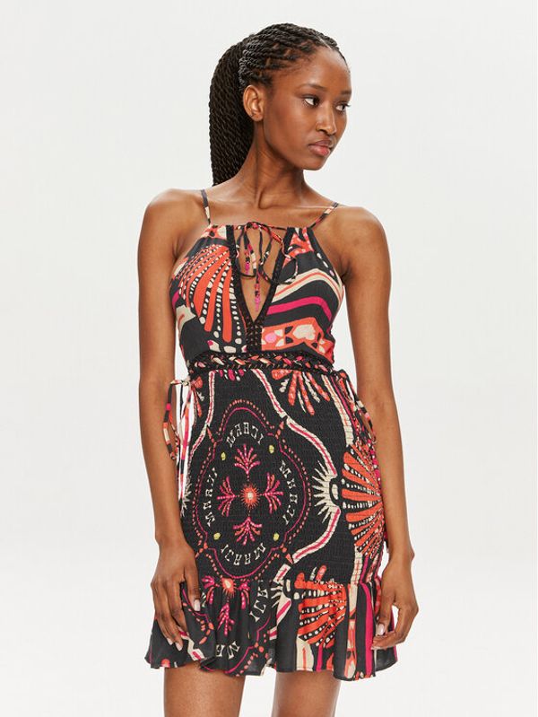 Maaji Maaji Ljetna haljina Shell Garden Marvella PT2477CSD001 Šarena Slim Fit