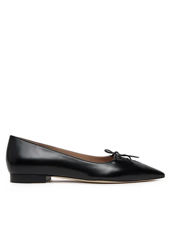MALONE SOULIERS MALONE SOULIERS Balerinke Hedy Flat 10-4 Crna