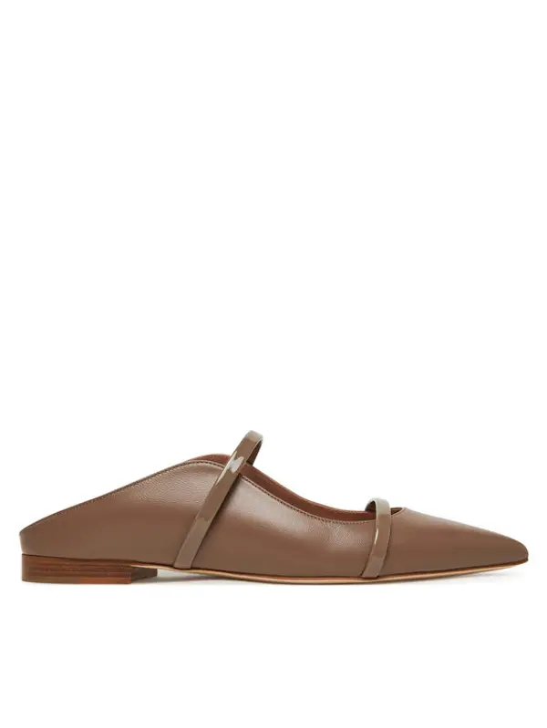MALONE SOULIERS MALONE SOULIERS Natikače Maureen Flat 328 Smeđa