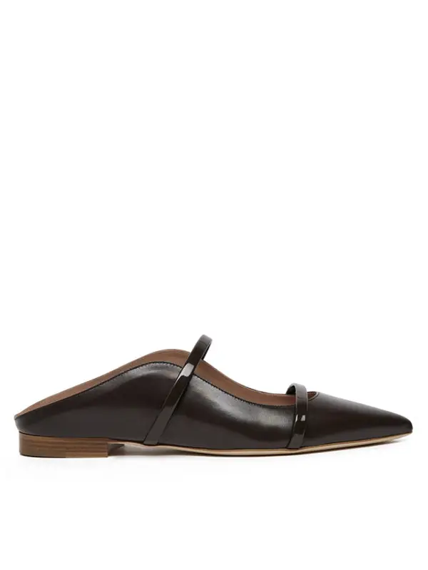 MALONE SOULIERS MALONE SOULIERS Natikače Maureen Flat 330 Smeđa