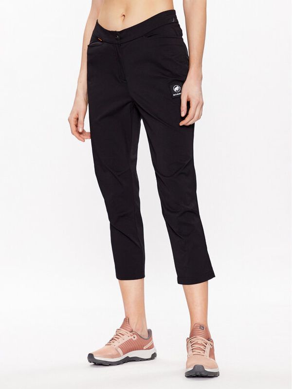 Mammut Mammut Outdoor hlače 1022-01661 Crna Regular Fit