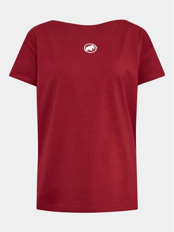Mammut Mammut Tehnička majica Mammut Seon T-Shirt Wo Original 1017-05770-3715-112 Crvena Regular Fit