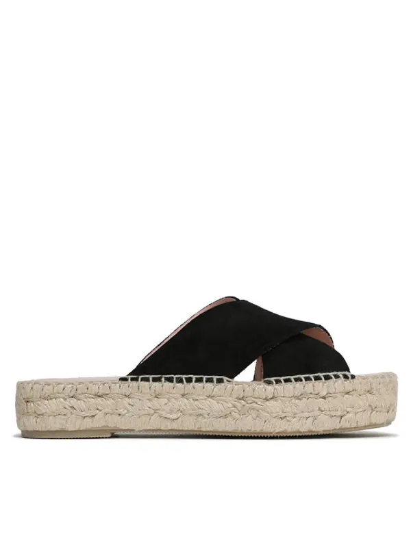 Manebi Manebi Espadrile Double Sole X Bands Sandals K 1.0 DX Crna