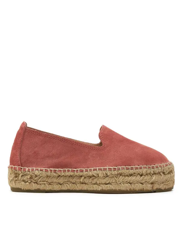 Manebi Manebi Espadrile Hamptons Double Sole Espadrilles R 7.0 D0 Ružičasta