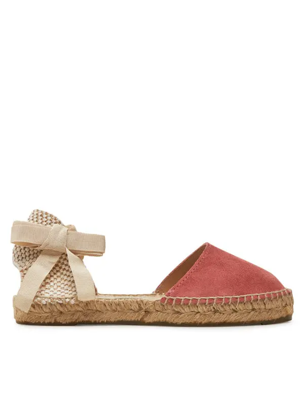 Manebi Manebi Espadrile Hamptons Flat Valenciana Espadrilles R 7.0 P0 Tamnocrvena