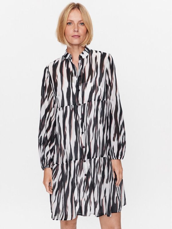 Marc Aurel Marc Aurel Haljina košulja 6872 1010 93198 Bijela Relaxed Fit