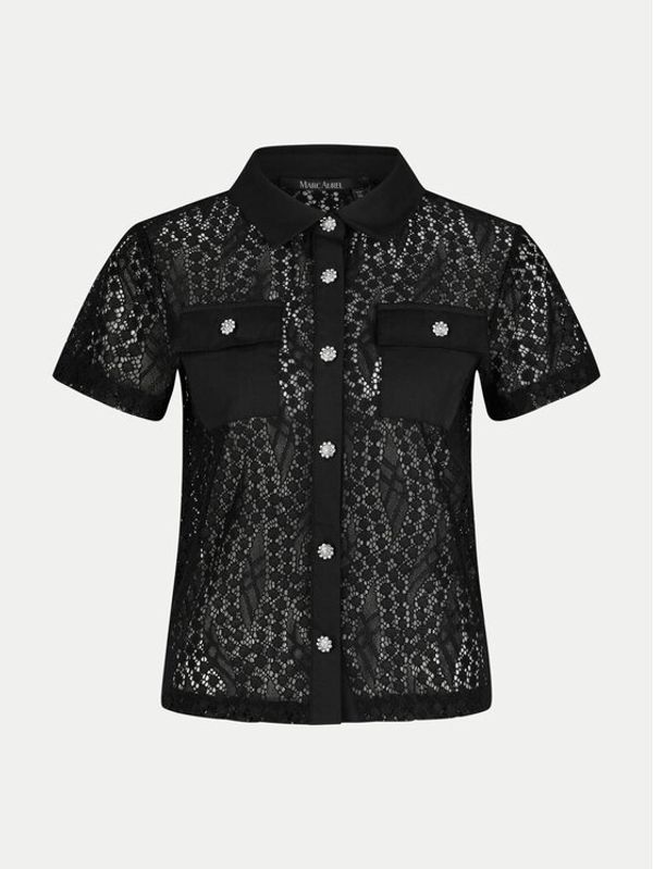 Marc Aurel Marc Aurel Košulja 6218 7000 73741 Crna Regular Fit