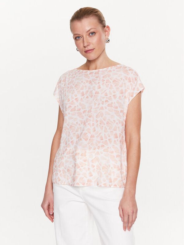 Marc Aurel Marc Aurel Majica 6 060 100 093 200 Bež Regular Fit