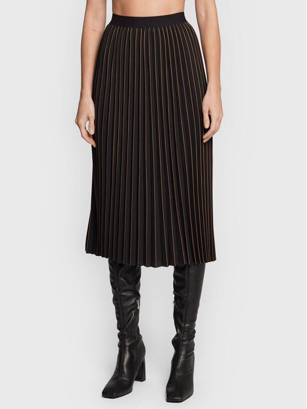 Marc Aurel Marc Aurel Plesirana suknja 2256 1000 93161 Crna Regular Fit