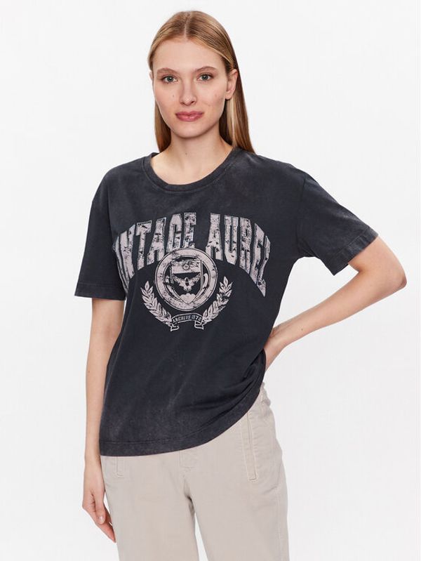 Marc Aurel Marc Aurel T-shirt 7428 7000 73578 Siva Regular Fit