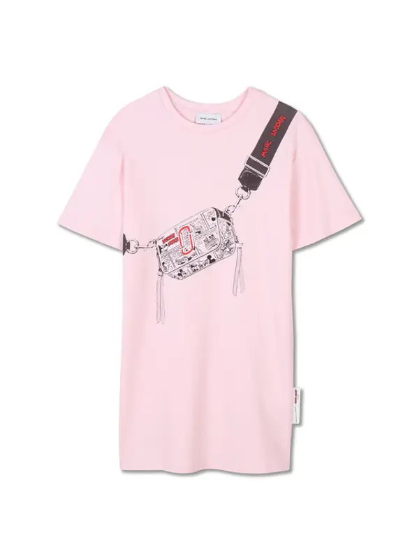 Marc Jacobs Marc Jacobs Haljina za svaki dan W60541 Ružičasta Relaxed Fit