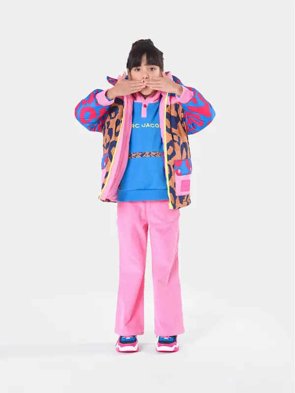 Marc Jacobs Marc Jacobs Hlače W14333 Ružičasta Flare Fit