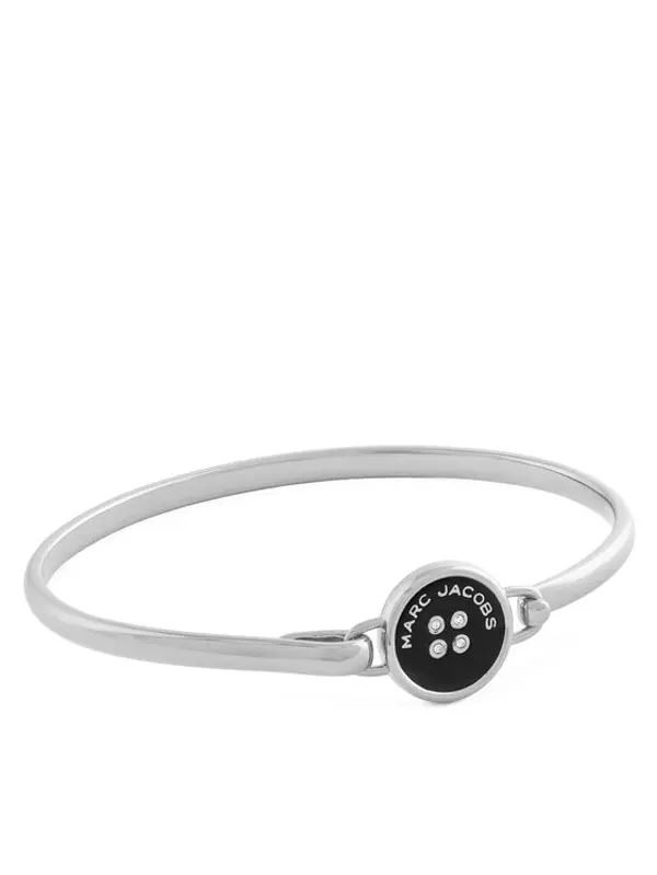 Marc Jacobs Marc Jacobs Narukvica The Button Hinge Bracelet 2R4JBR001J34 Srebrna