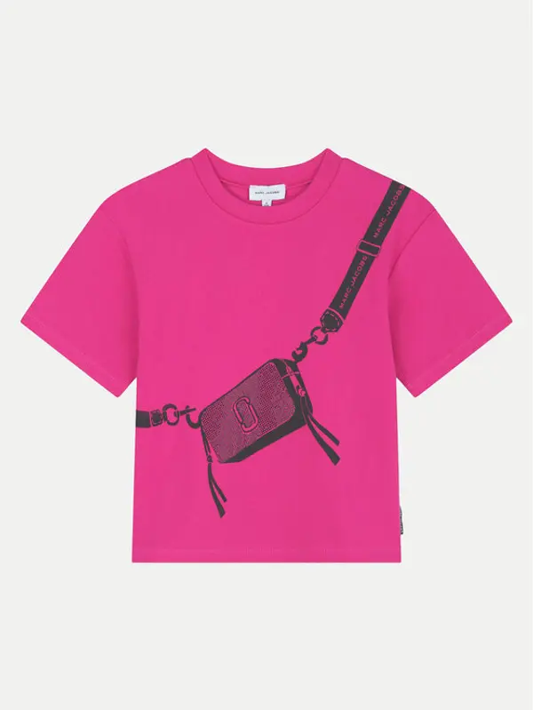 Marc Jacobs Marc Jacobs T-shirt W60388 D Ružičasta Regular Fit