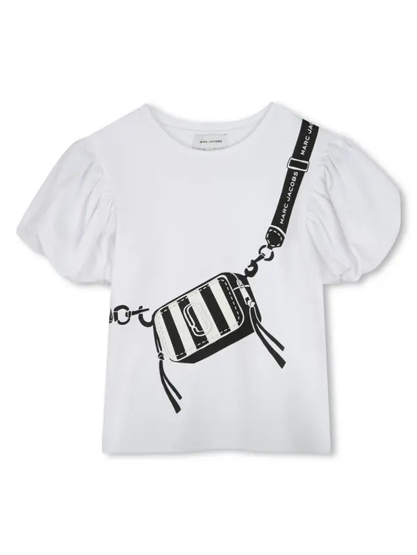 Marc Jacobs Marc Jacobs T-shirt W60464 Bijela Regular Fit