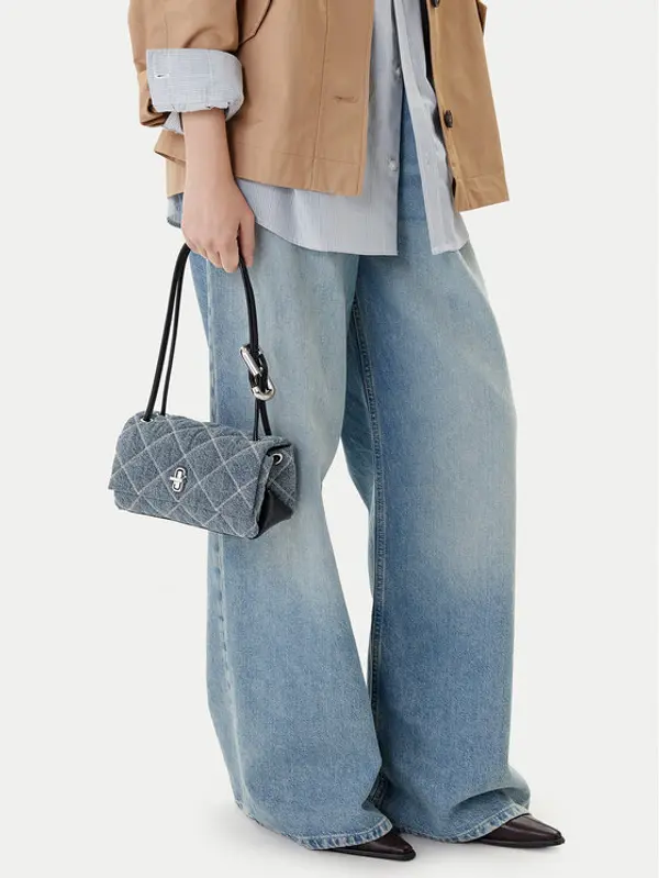 Marc Jacobs Marc Jacobs Torbica The Quilted Denim Mini 2P5HSH013H03 Plava
