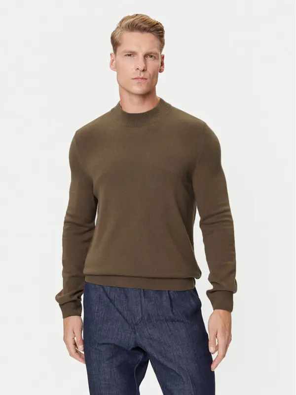 Marc O'Polo DENIM Marc O'Polo Denim Džemper 5000007280 Smeđa Regular Fit