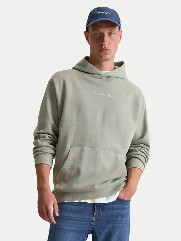 Marc O'Polo DENIM Marc O'Polo Denim Majica dugih rukava 5000006599 Siva Regular Fit