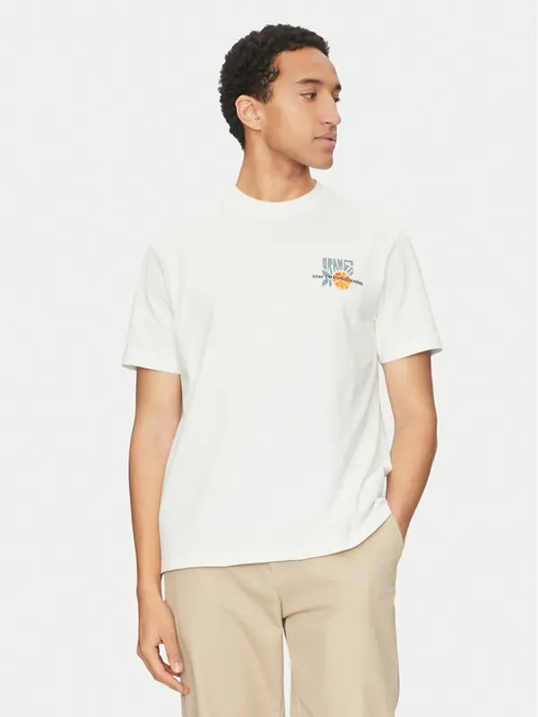 Marc O'Polo DENIM Marc O'Polo Denim T-shirt 500 0005 973 Bijela