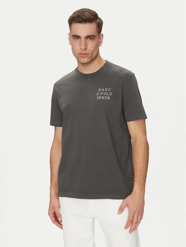 Marc O'Polo DENIM Marc O'Polo Denim T-shirt 500 0006 040 Siva Relaxed Fit
