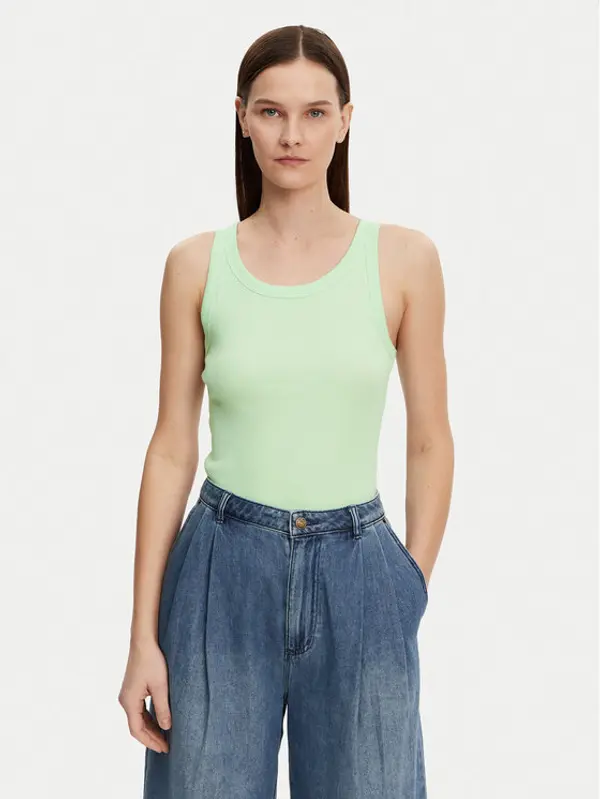 Marc O'Polo DENIM Marc O'Polo Denim Top 500 0005 982 Zelena Slim Fit