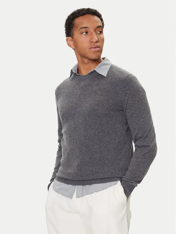 Marc O'Polo Marc O'Polo Džemper M29 5144 60504 Siva Regular Fit