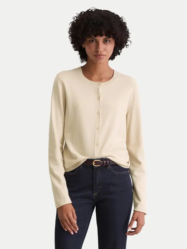 Marc O'Polo Marc O'Polo Kardigan 509 5118 61085 Bež Slim Fit