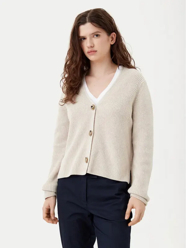 Marc O'Polo Marc O'Polo Kardigan B01605961069 Bež Regular Fit