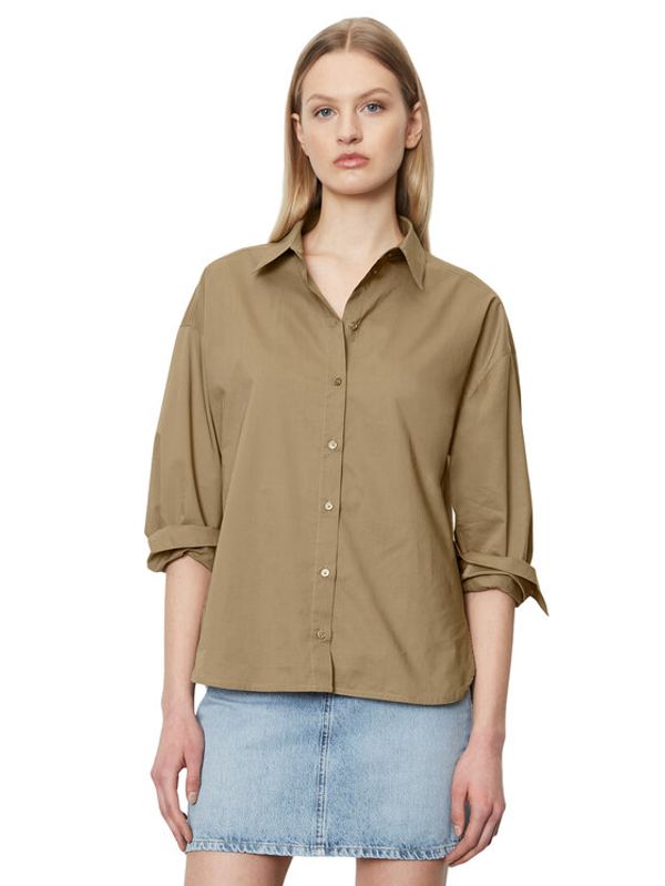 Marc O'Polo Marc O'Polo Košulja 302092142071 Smeđa Relaxed Fit