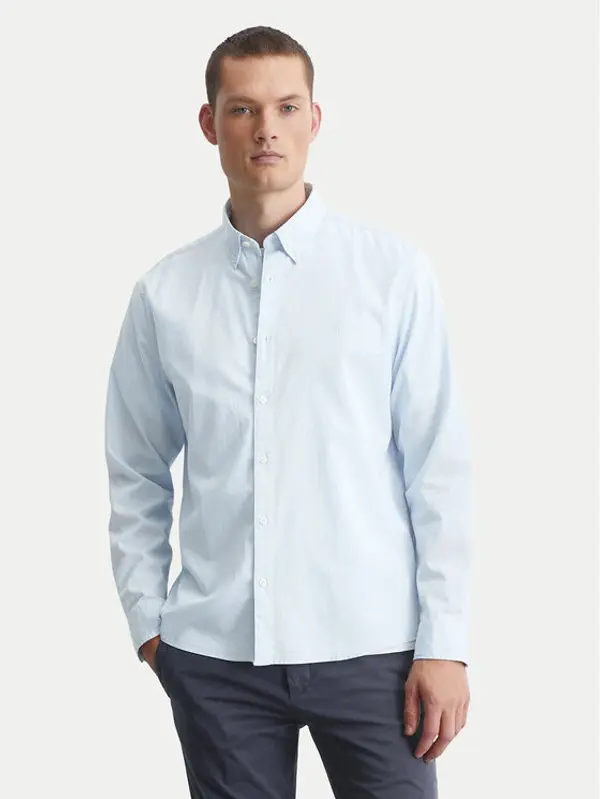 Marc O'Polo Marc O'Polo Košulja B21 7268 42342 Svijetloplava Regular Fit