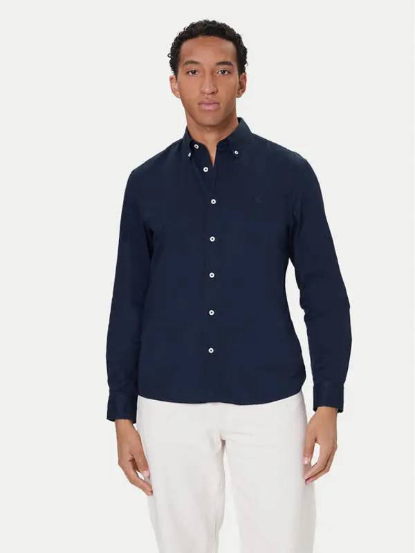 Marc O'Polo Marc O'Polo Košulja B21 7268 42342 Tamnoplava Regular Fit