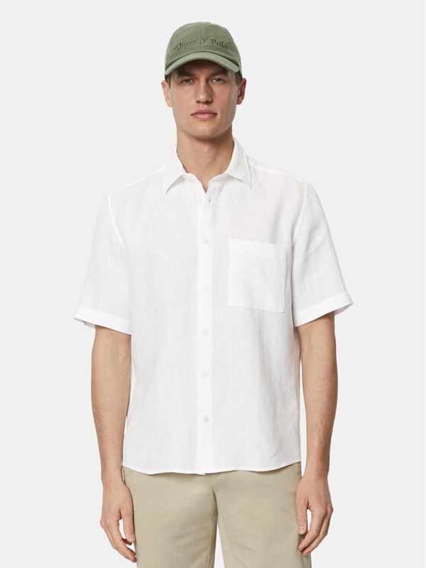 Marc O'Polo Marc O'Polo Košulja M23 7428 41002 Bijela Regular Fit