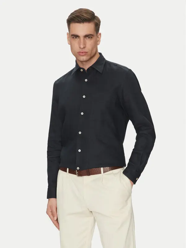 Marc O'Polo Marc O'Polo Košulja M23 7428 42318 Tamnoplava Regular Fit