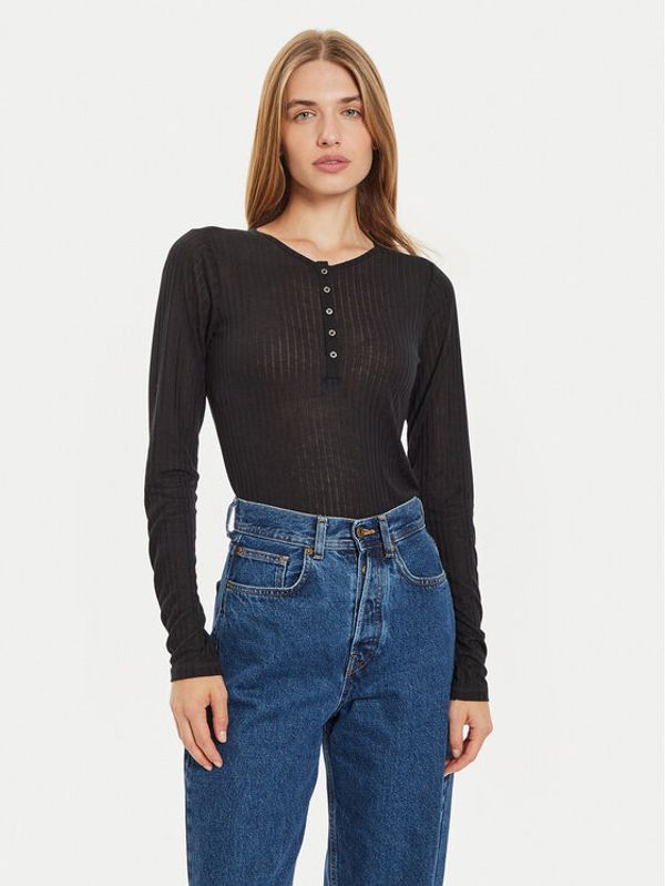 Marc O'Polo Marc O'Polo Majica 408 2028 52447 Crna Slim Fit