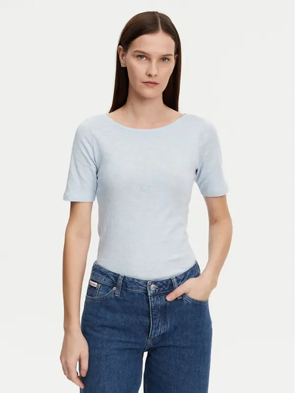 Marc O'Polo Marc O'Polo Majica 502 2261 51399 Svijetloplava Regular Fit