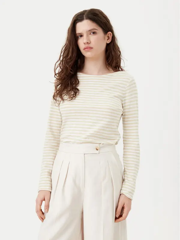 Marc O'Polo Marc O'Polo Majica B01219652597 Bež Regular Fit